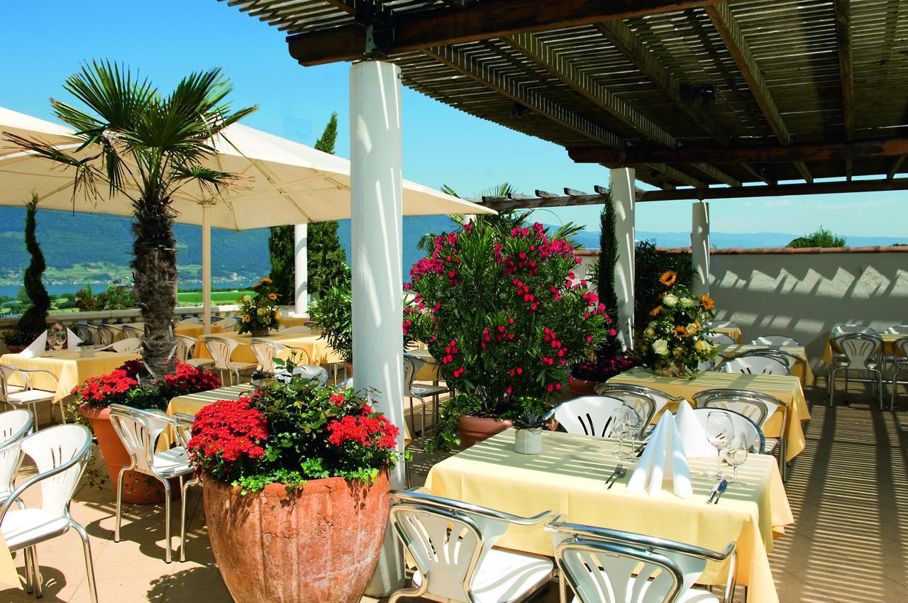Restaurant-Hotel Seeblick Morigen Extérieur photo